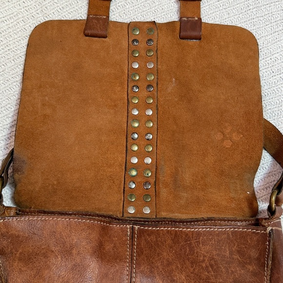 Patricia Nash Leather Armeno Crossbody Messenger - Picture 8 of 16